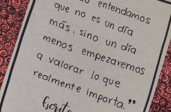 Cuando entendamos que no es un día más